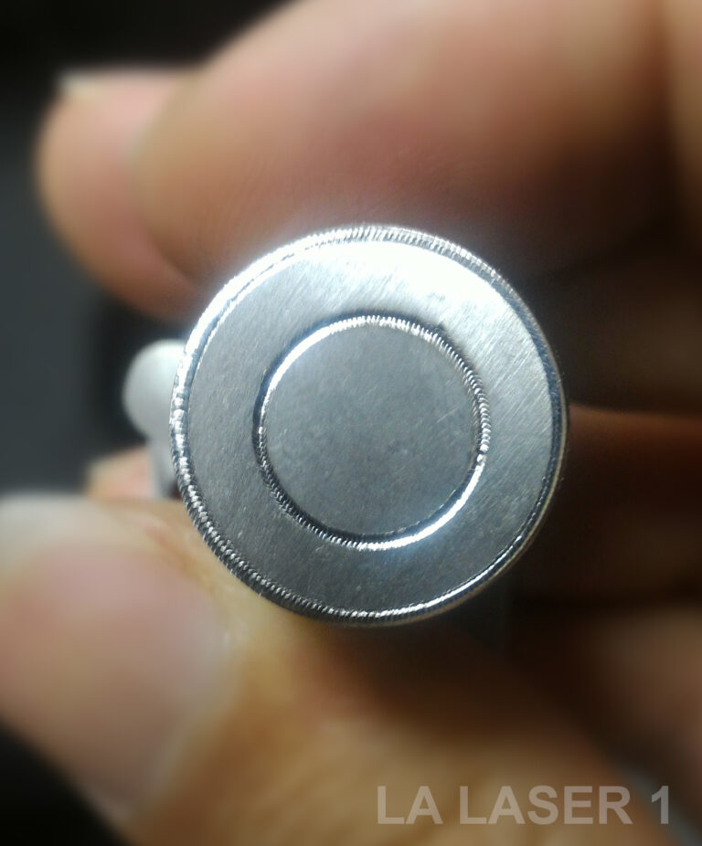Laser welded circular metal component from LA LASER 1 project gallery